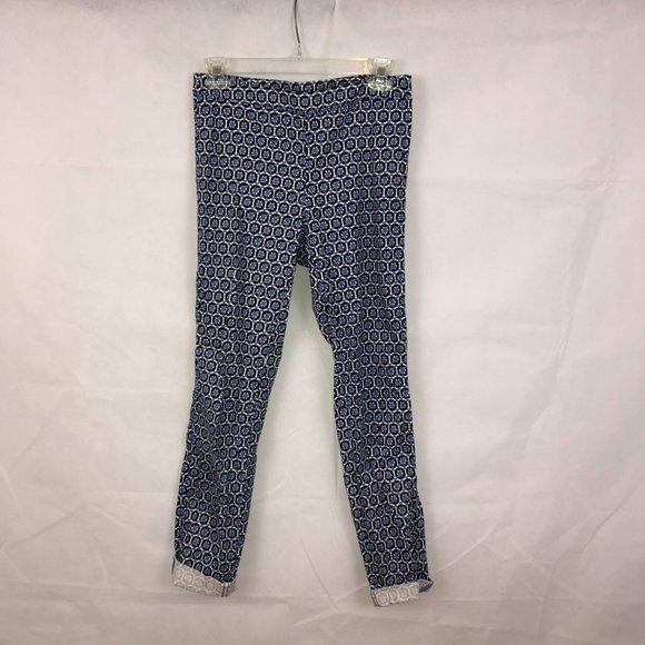 H&M Pants - H&M Women's Blue/Black Geometric Pants Size 6